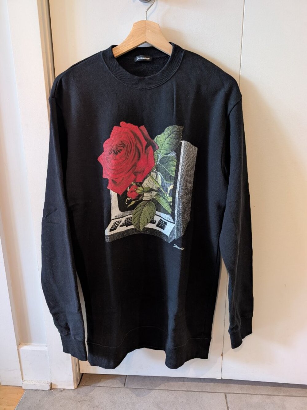 Undercover Rose computer sweatshirt